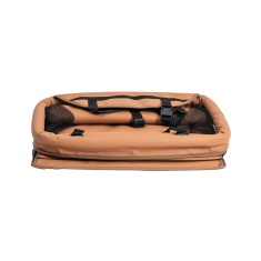 Cadeira para Carro Kiddo Comfort Caramelo para Cães e Gatos