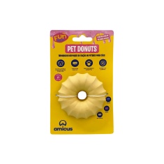 Brinquedo Amicus Fun Toys Donuts Baunilha para Cães