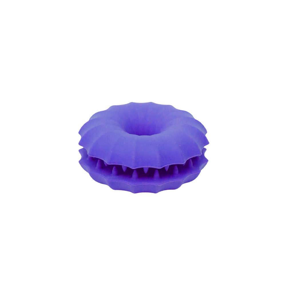 Brinquedo Amicus Fun Toys Donuts Roxo para Cães