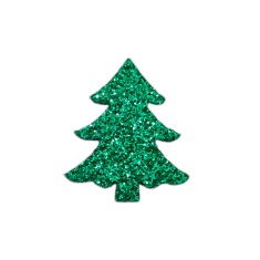 Adesivo Griff Dog Pinheiro de Natal 10 Unidades - Cores Sortidas