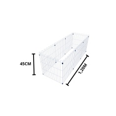 Cercado Alambre Slim 8 Telas para Cães