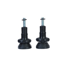 Manípulos Qually Metal para Portão 2 Unidades