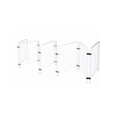 Cercadinho Qually Metal Tubular com 8 Módulos para Cães