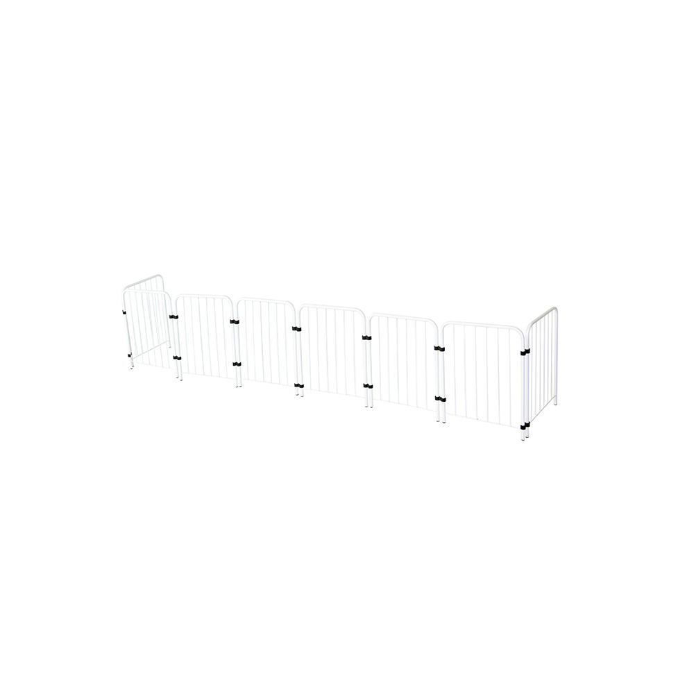 Cercadinho Qually Metal Tubular com 8 Módulos para Cães