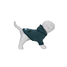 Casaco Moletom Urban Puppy com Capuz Petróleo para Cães e Gatos