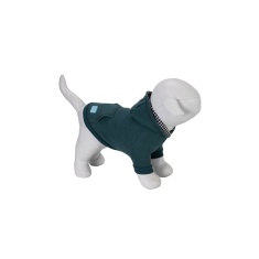 Casaco Moletom Urban Puppy com Capuz Petróleo para Cães e Gatos