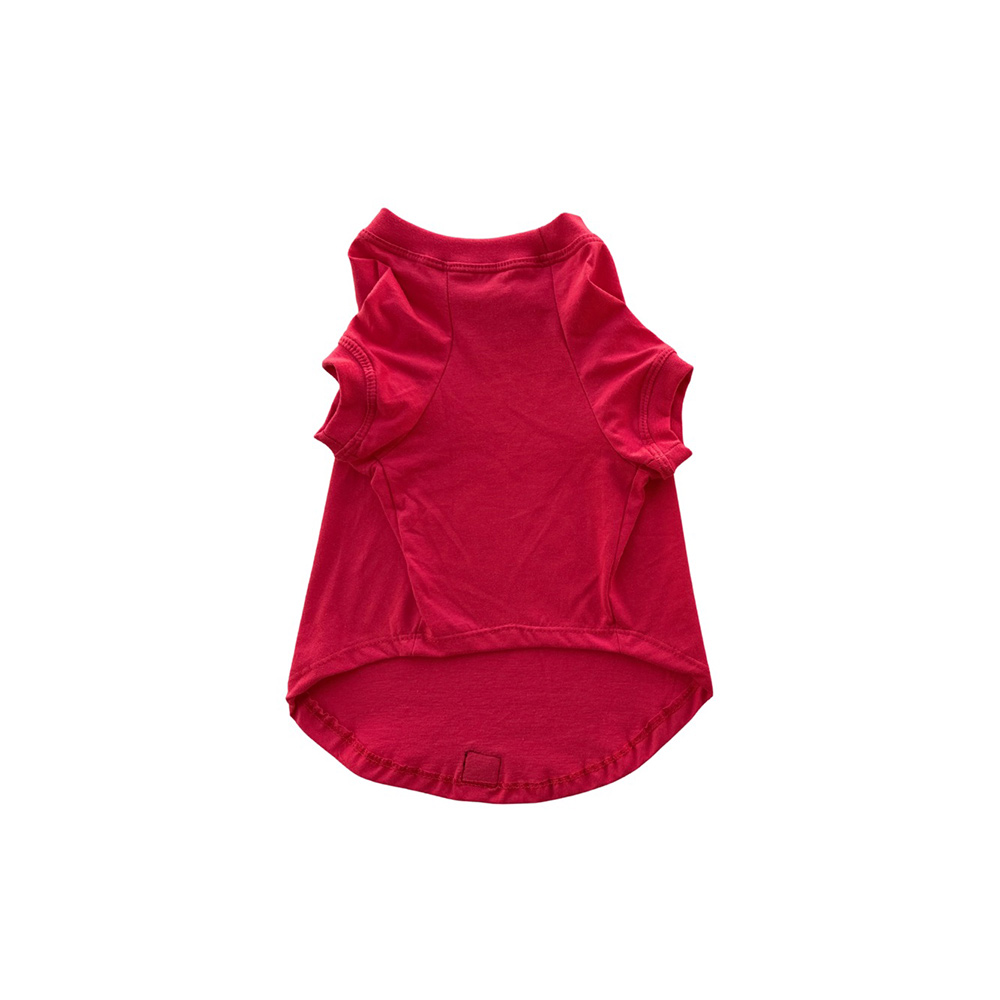 Camiseta Snoopy Love Vermelha para Cães