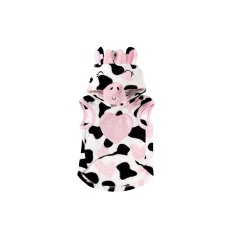 Casaco Tip Top Peludinhos Vaquinha Branca para Cães
