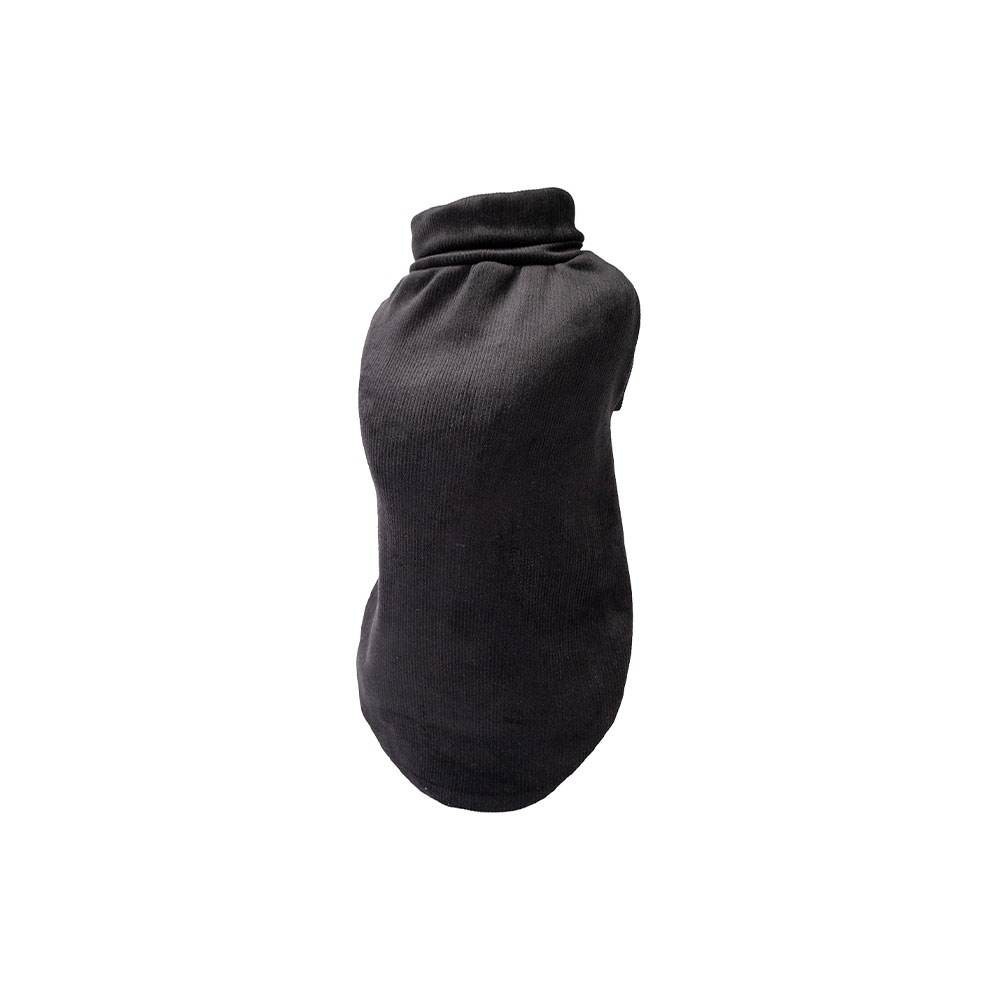 Blusa Fábrica Pet Veludo Preto para Cães e Gatos