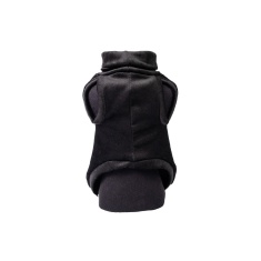 Blusa Fábrica Pet Veludo Preto para Cães e Gatos