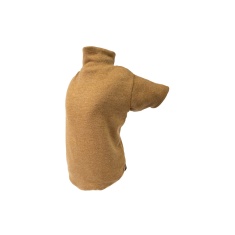 Blusa com Manga Fábrica Pet Linha Caqui para Cães e Gatos
