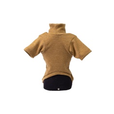 Blusa com Manga Fábrica Pet Linha Caqui para Cães e Gatos
