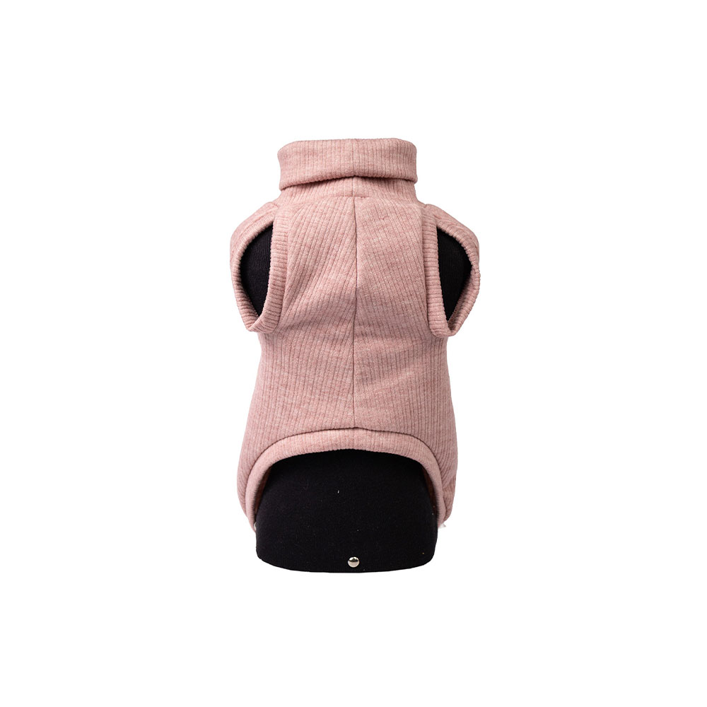 Blusa Fábrica Pet Canelada Rosa para Cães e Gatos