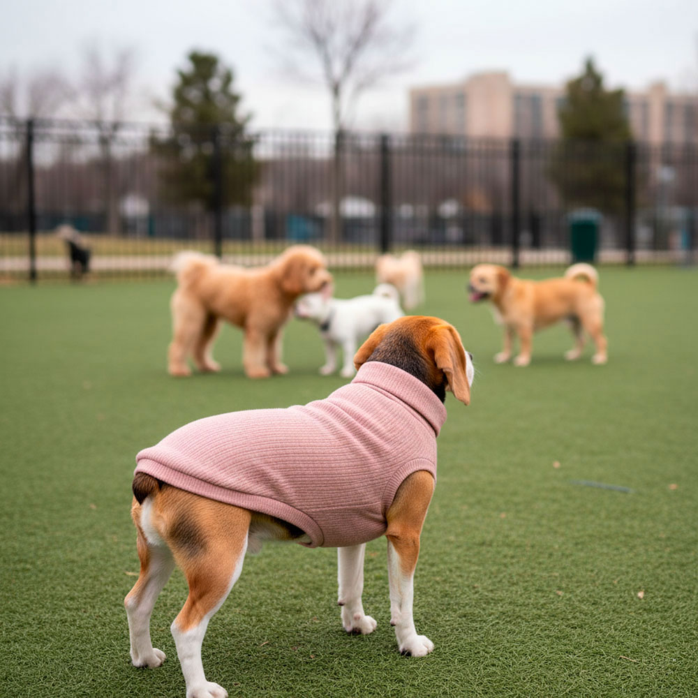 Blusa Fábrica Pet Canelada Rosa para Cães e Gatos