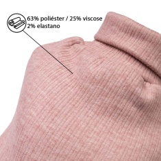Blusa Fábrica Pet Canelada Rosa para Cães e Gatos