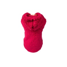 Blusa com Capuz Fábrica Pet Peludinha Rosa para Cães e Gatos