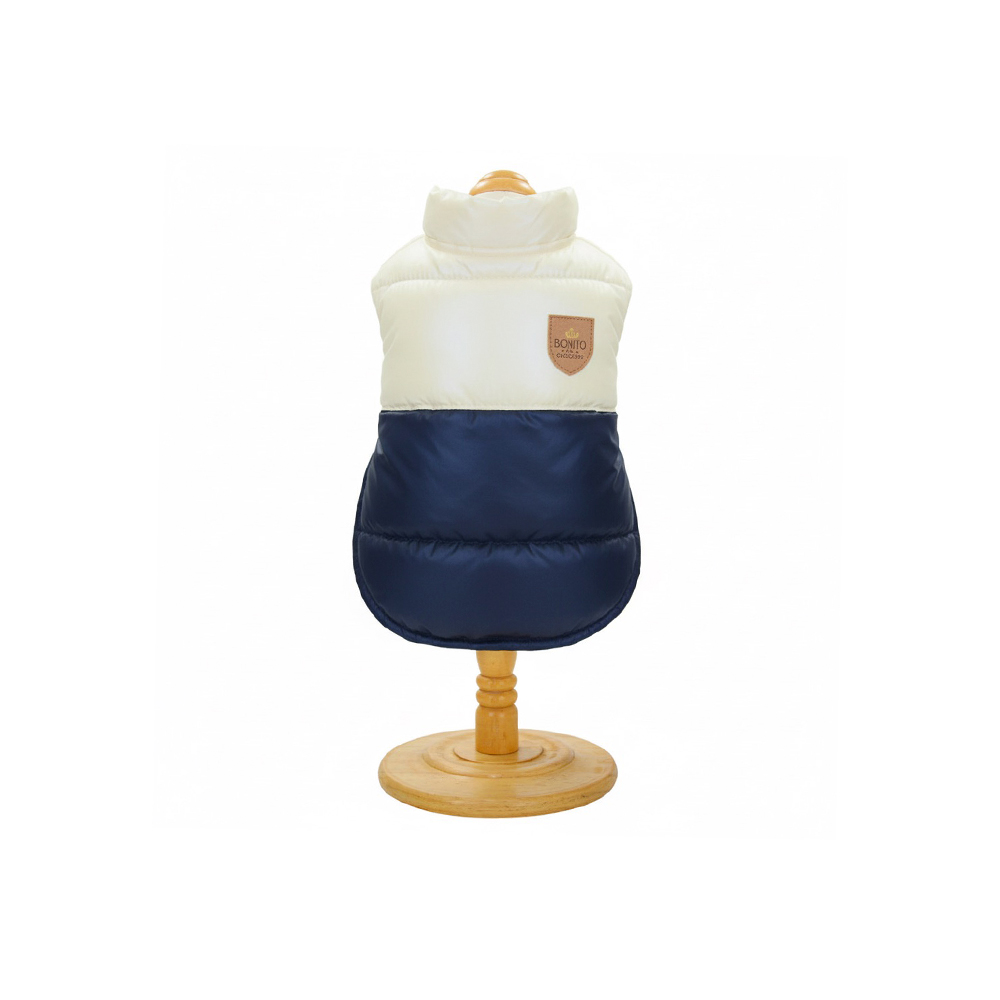Capa Bonito pra Cachorro Colors Puffer Marinho para Cães
