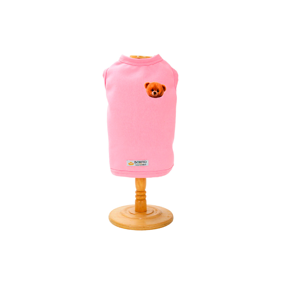 Moletom Bonito pra Cachorro B Ursinho Rosa para Cães
