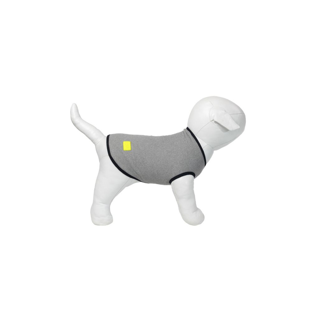 Casaco Urban Fleece com Gola Cinza para Cães e Gatos
