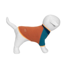 Casaco Urban Fleece com Gola Terracota para Cães e Gatos