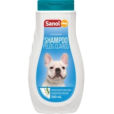 Shampoo Sanol Dog para Cães de Pelos Claros