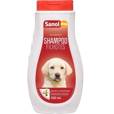 Shampoo Sanol Dog para Cães Filhotes
