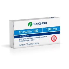 Trissulfin SID 1600mg Antibiótico Ourofino Para Cães e Gatos