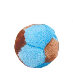 Brinquedo Chalesco Pelúcia Bola para Cães- Cores Sortidas