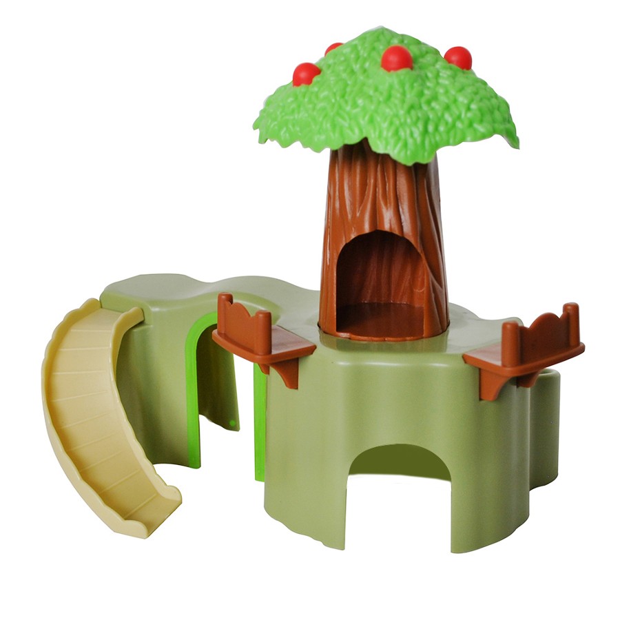 Brinquedo Ipet Toca Floresta Para Hamster