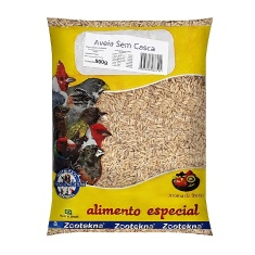 Ração Zootekna para Pássaros de Aveia Sem Casca