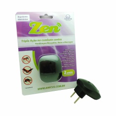 Repelente Eletrônico Amicus Zen Preto