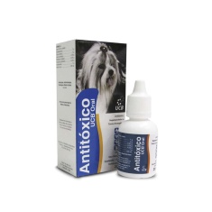 Medicamento Antitoxico Oral Ucb para Cães e Gatos 20ml
