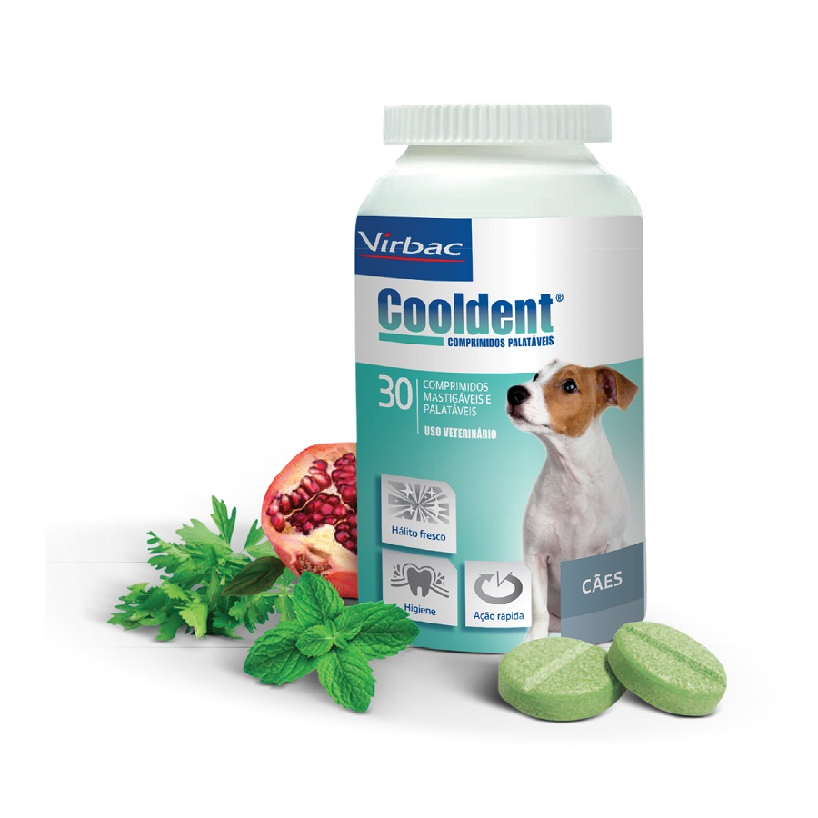 Medicamento Cooldent para Cães - 30 comprimidos