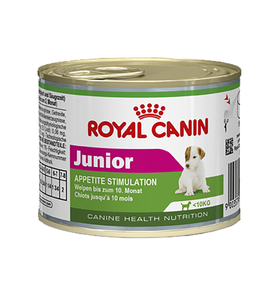 Ração Úmida Royal Canin Mini Junior para Cães Filhotes de Pequeno Porte - 195g