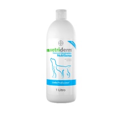 Shampoo Vetriderm Nutrisense Hipoalergênico 1 L