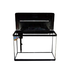 Aquário Boyu Curvo Preto EC-600 66L
