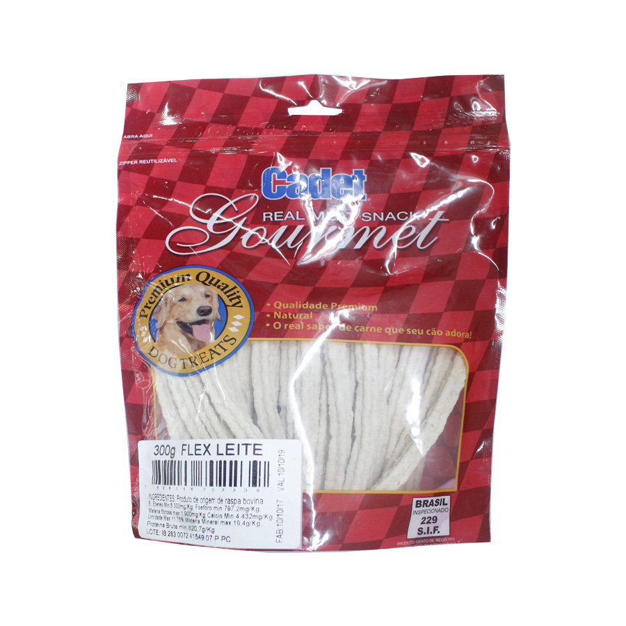 Osso Palito Cadet Gourmet para Cães sabor Leite 300g