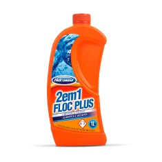 Floc Plus 2 em 1 Hidroazul 1l