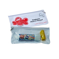 Conjunto de Higiene Dental CatDog Para Cães e Gatos Sabor Tutti-Frutti - Cores Sortidas