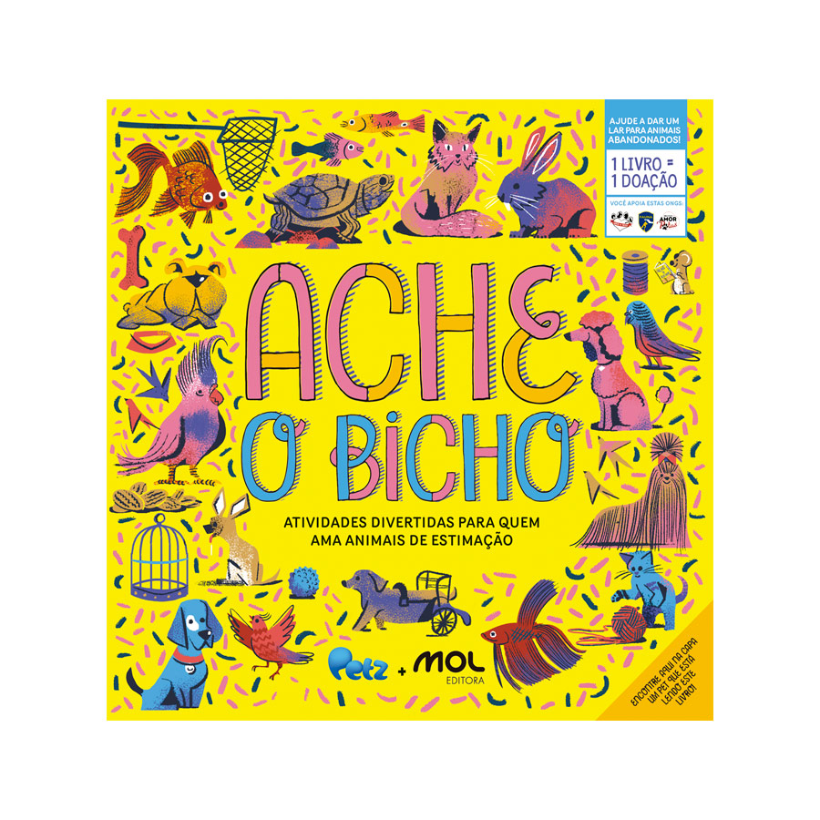 Livro Ache o Bicho