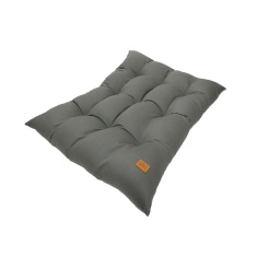 Almofada Lisa Gomo Sarja Urban Puppy para Cães e Gatos Cinza