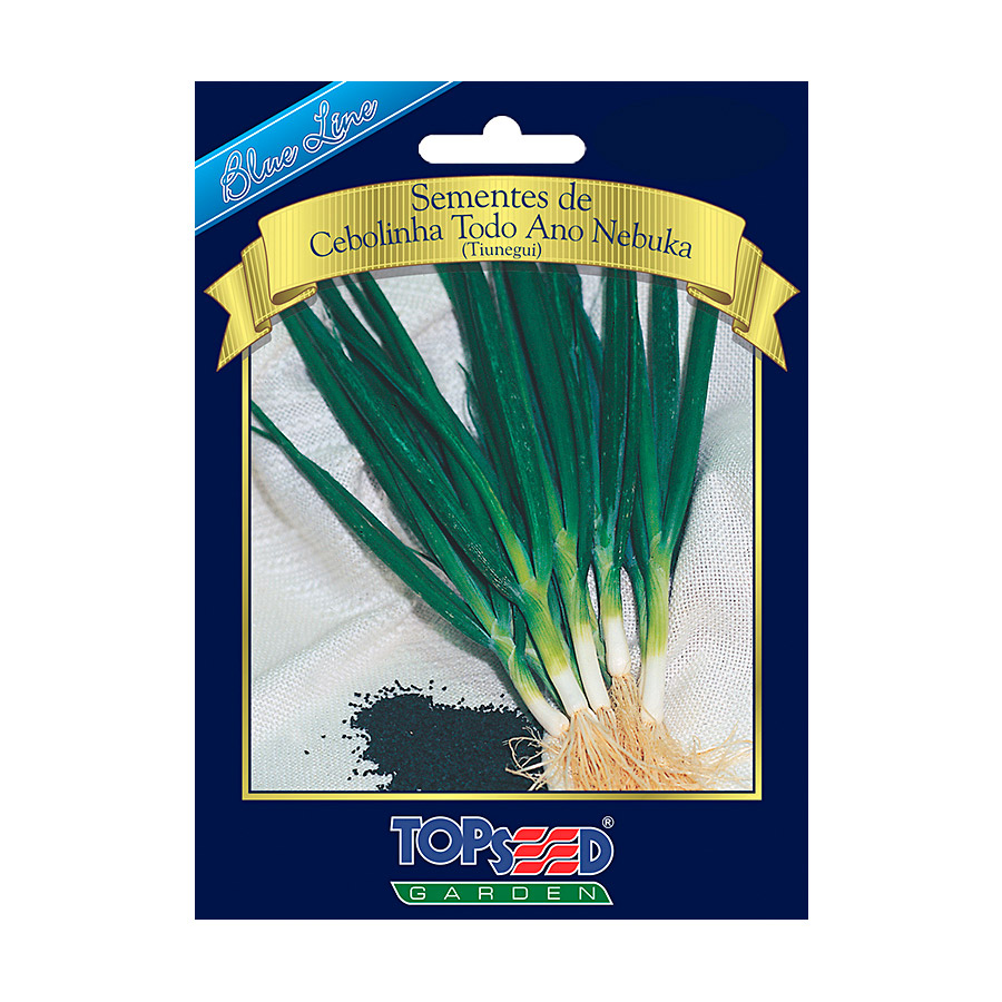 Semente Topseed Cebolinha Tiunegui Blueline