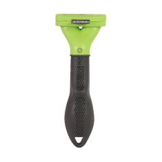 Rasqueadeira Furminator Verde para Cães de Pequeno Porte e Pelo Curto