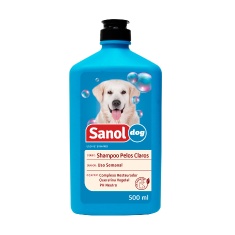 Shampoo Sanol Dog para Cães de Pelos Claros