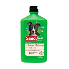 Shampoo Sanol Dog para Pelos Escuros