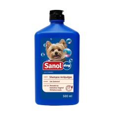 Shampoo Antipulgas Sanol Dog para Cães