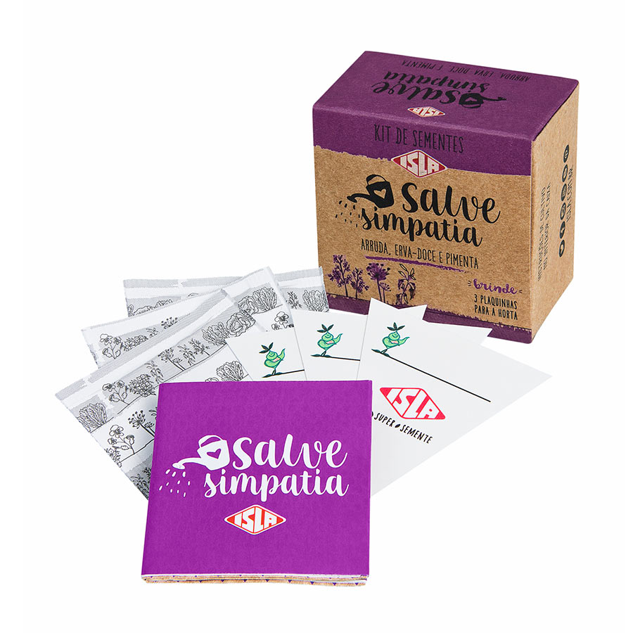 Kit de Sementes Isla Salve Simpatia