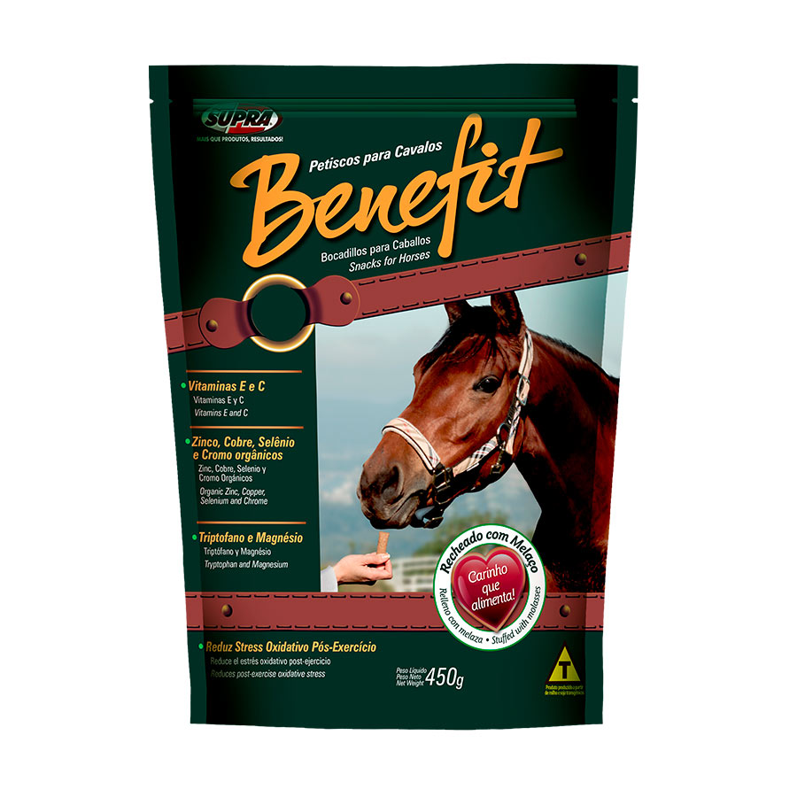 Snack Benefit para Cavalos 450g