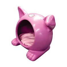 Toca Ideal Pequena Rosa para Cães e Gatos