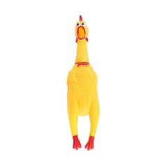 Brinquedo Western Pet Frango Rouco para Cães - P